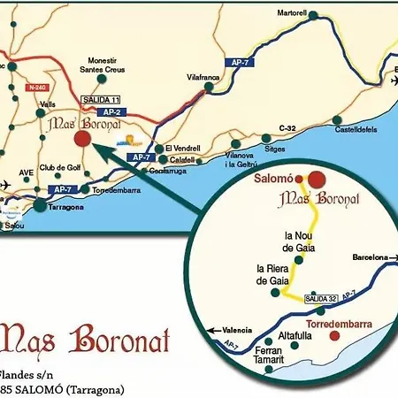 Mas Boronat 3* 살모노